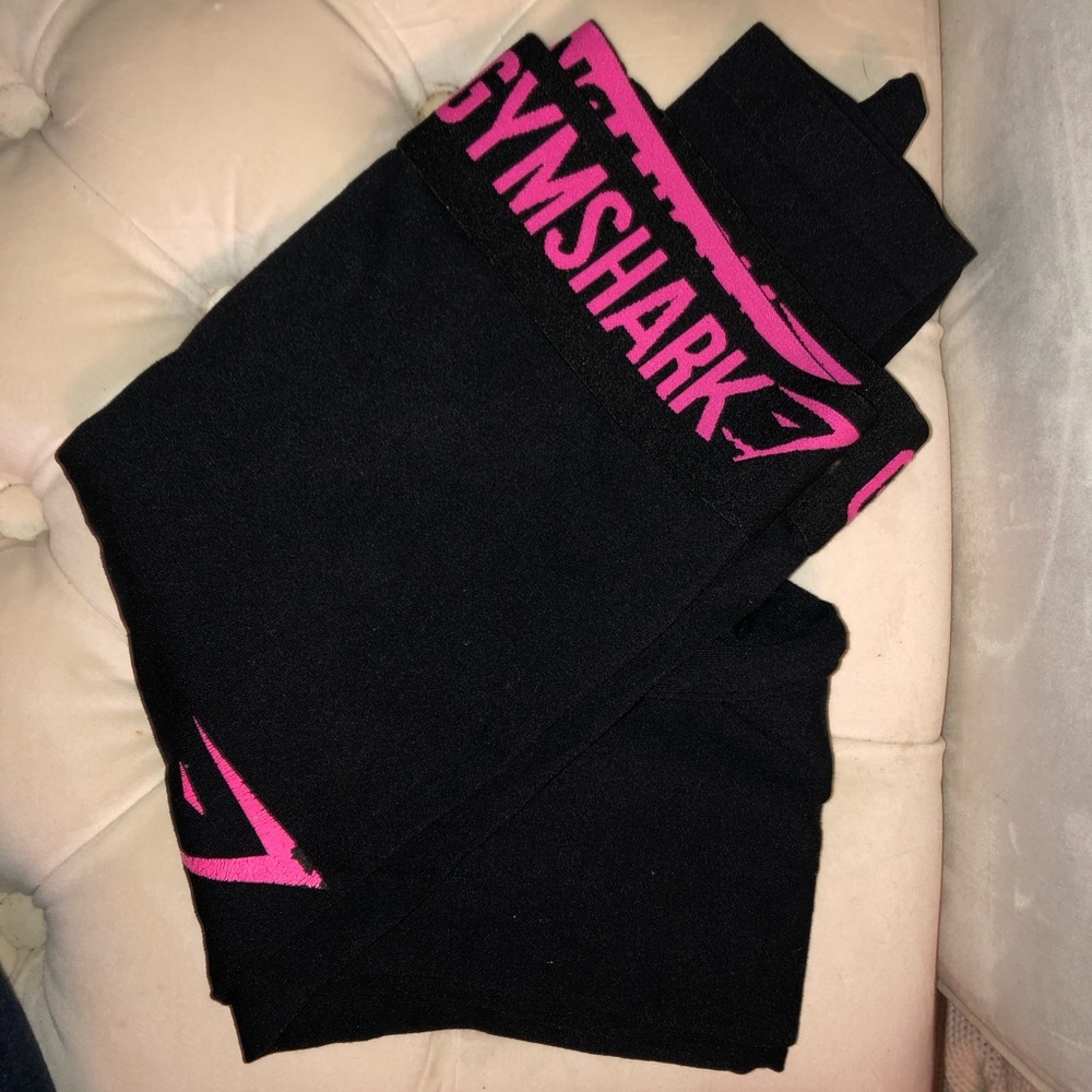 Black Gymshark seamless leggings